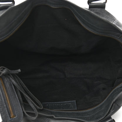 Balenciaga Agneau Classic Hardware Part Time Anthracite 5 of 12