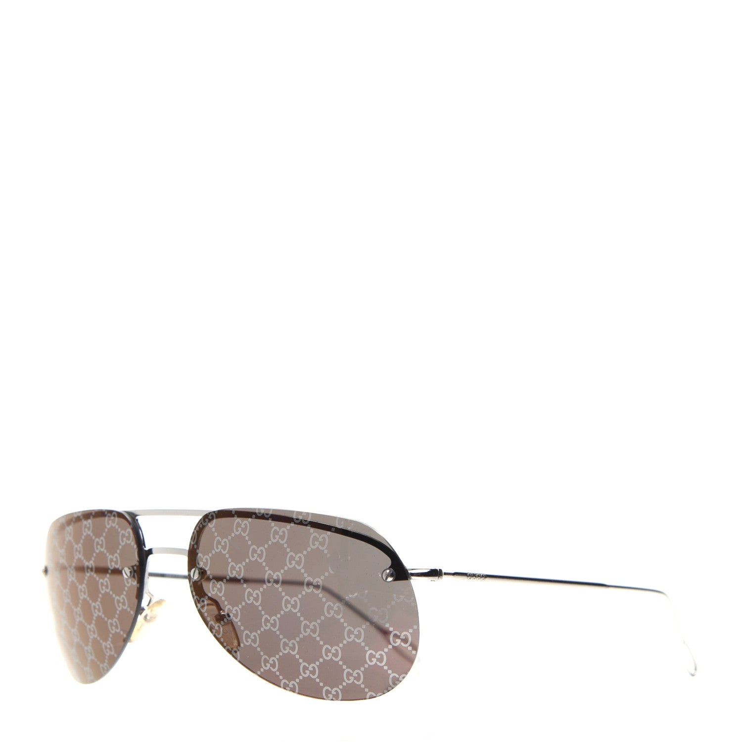 Gucci Mirrored GG Sunglasses GG 1292/S/B Brown 1 of 8