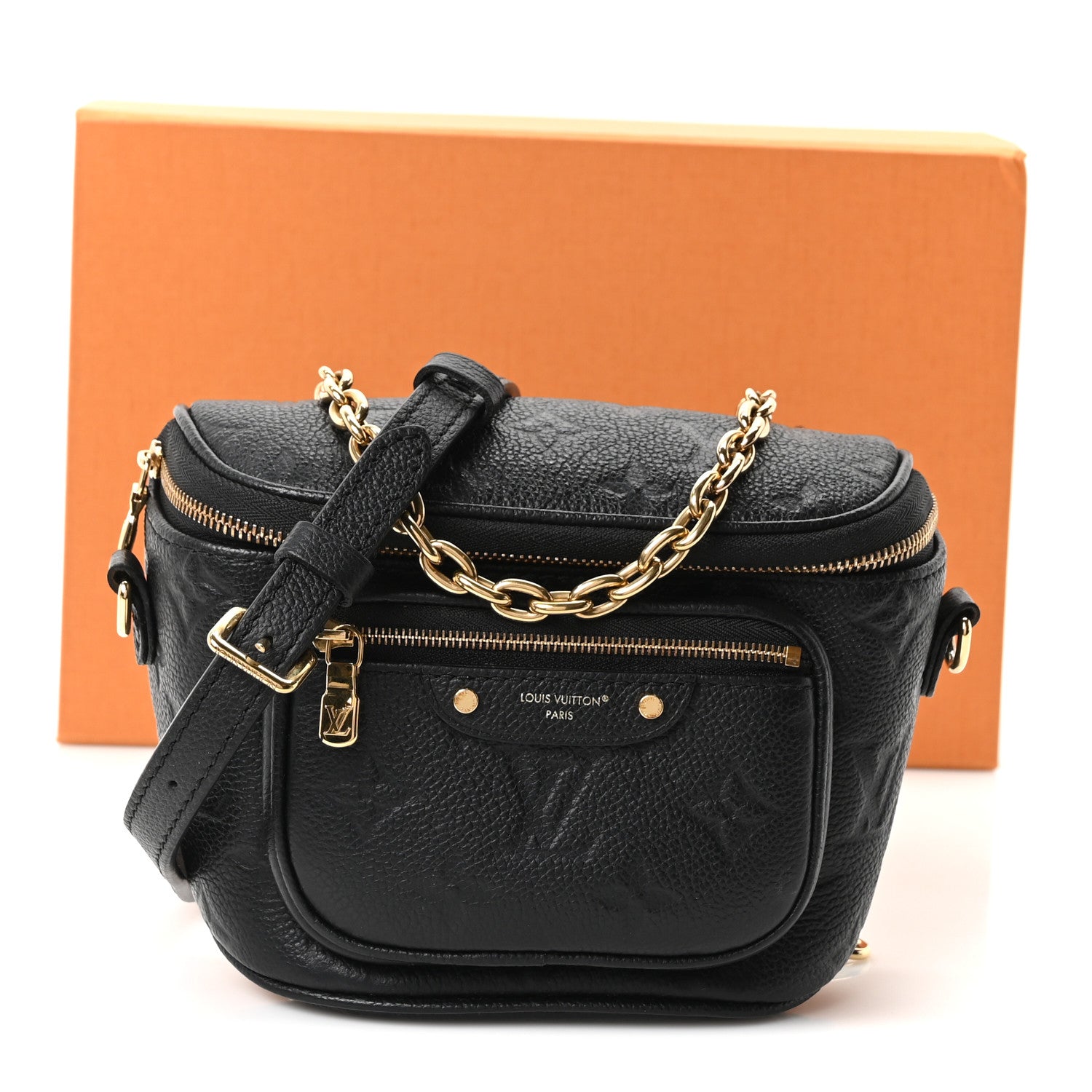 Louis Vuitton Empreinte Mini Bumbag Black 10 of 10