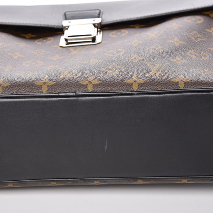 Louis Vuitton Monogram Macassar Soft Briefcase 19 of 22
