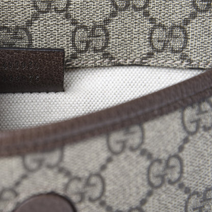 Gucci GG Supreme Monogram Neo Vintage Web Belt Bag Brown 9 of 10