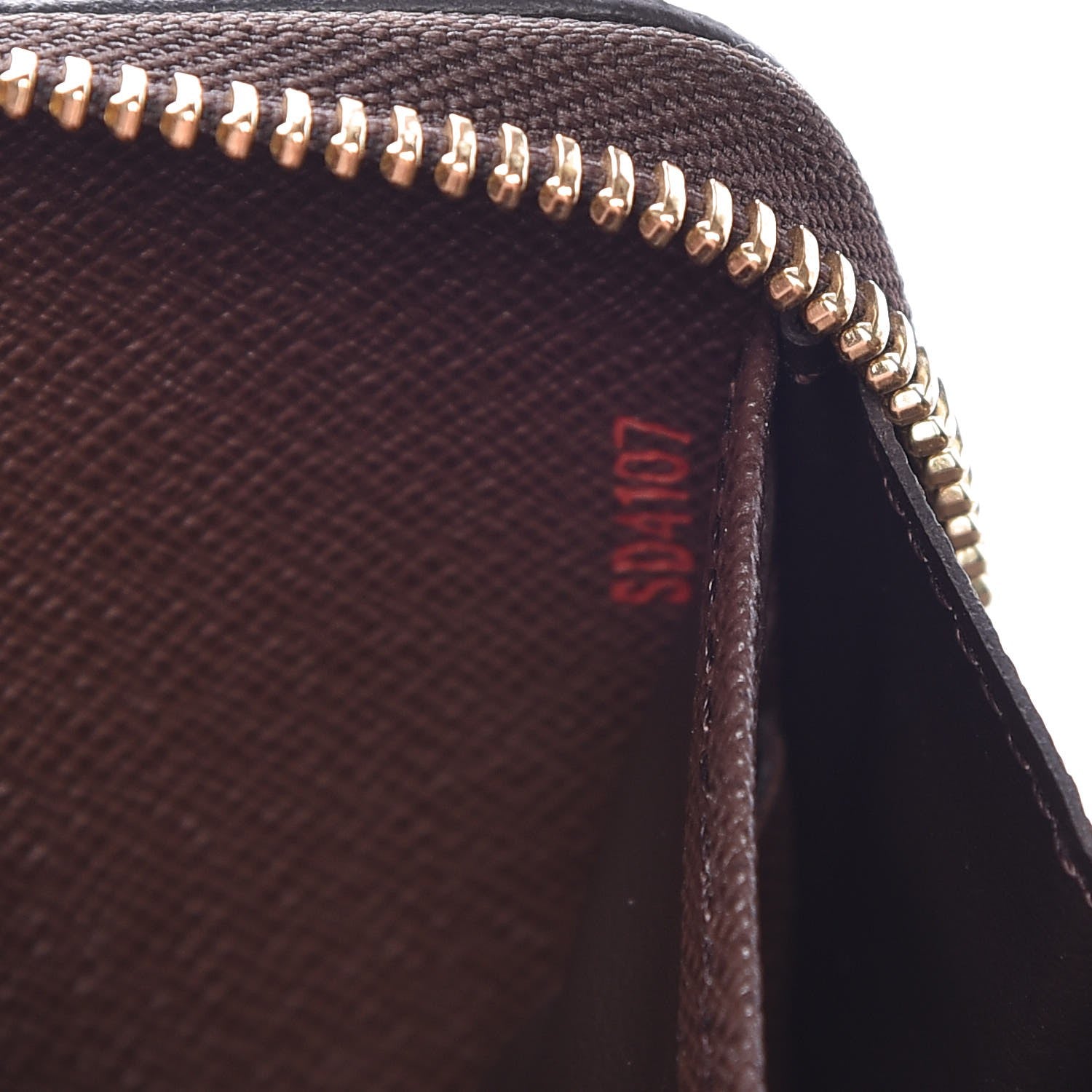 Louis Vuitton Damier Ebene Zippy Wallet 7 of 7