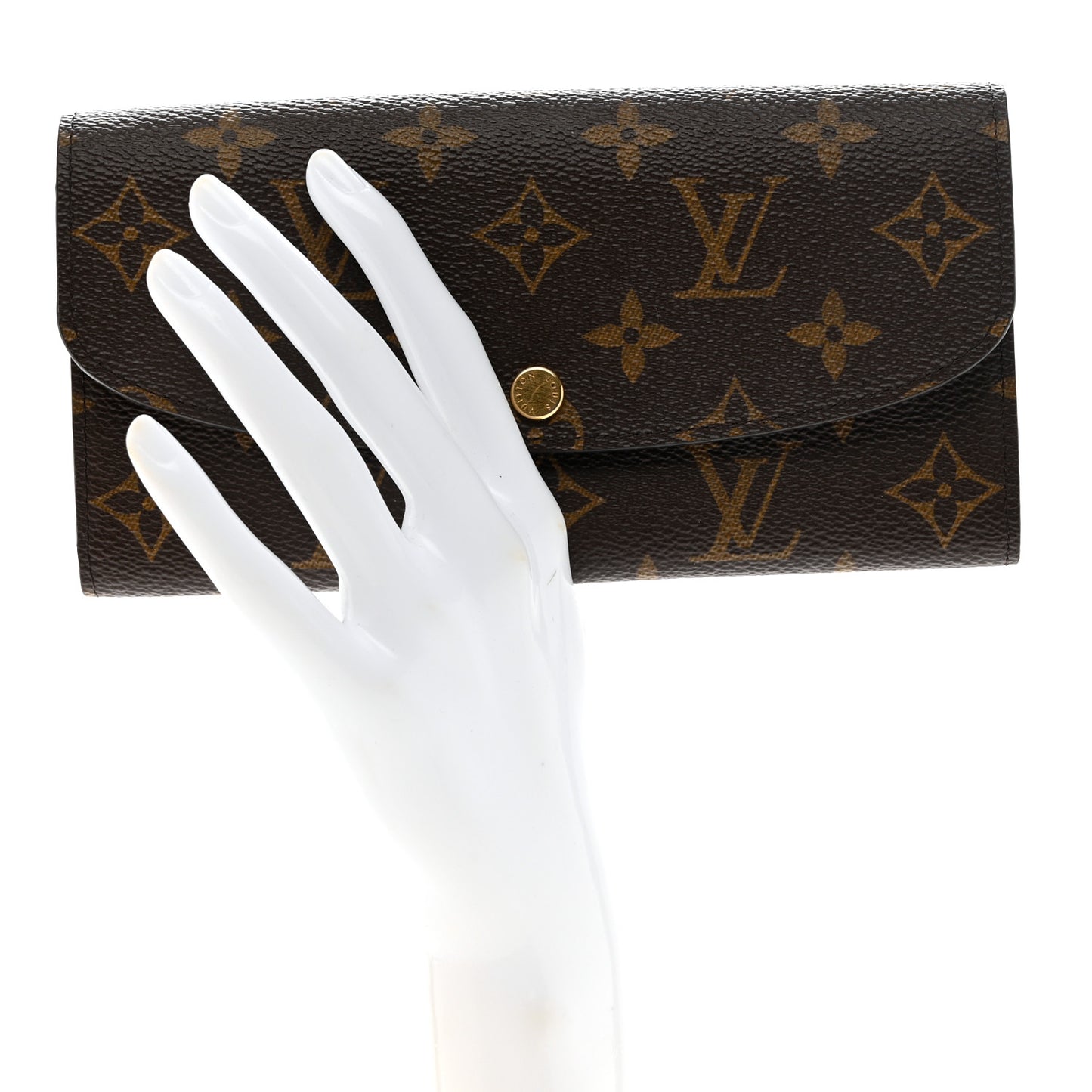 Monogram Emilie Wallet Fuchsia
