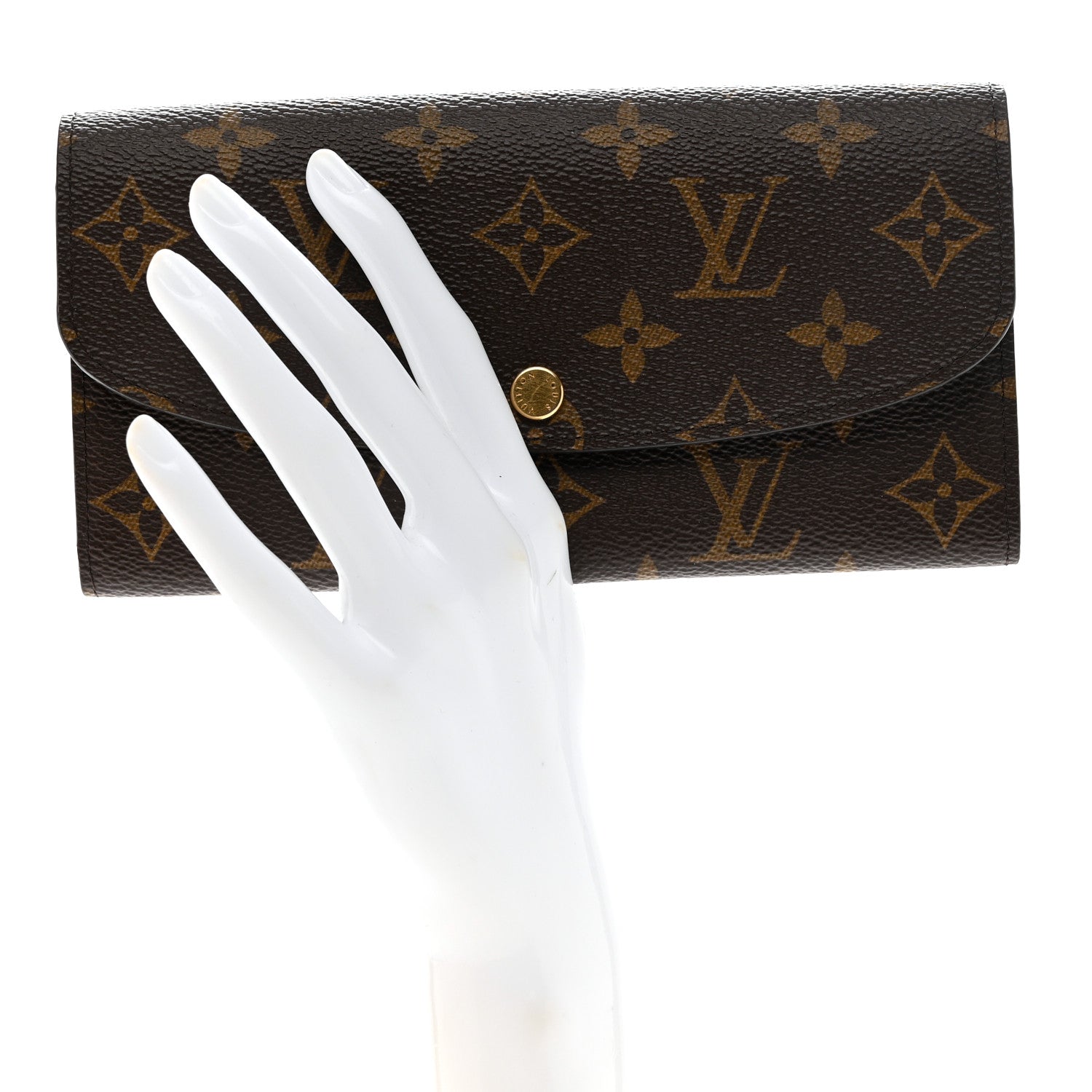 Louis Vuitton Monogram Emilie Wallet Fuchsia 2 of 6