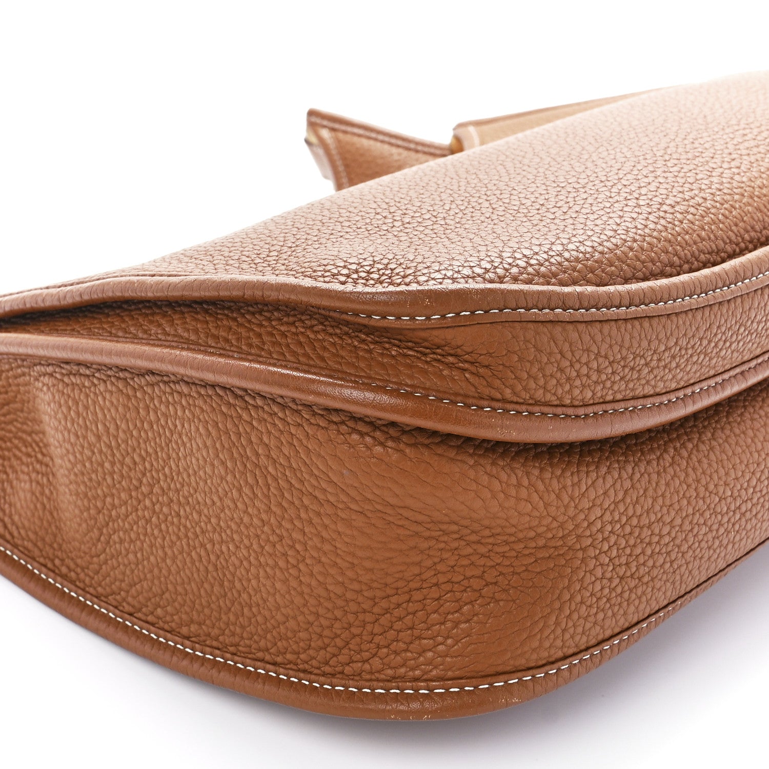 Hermes Taurillon Clemence Evelyne III PM Gold 10 of 11