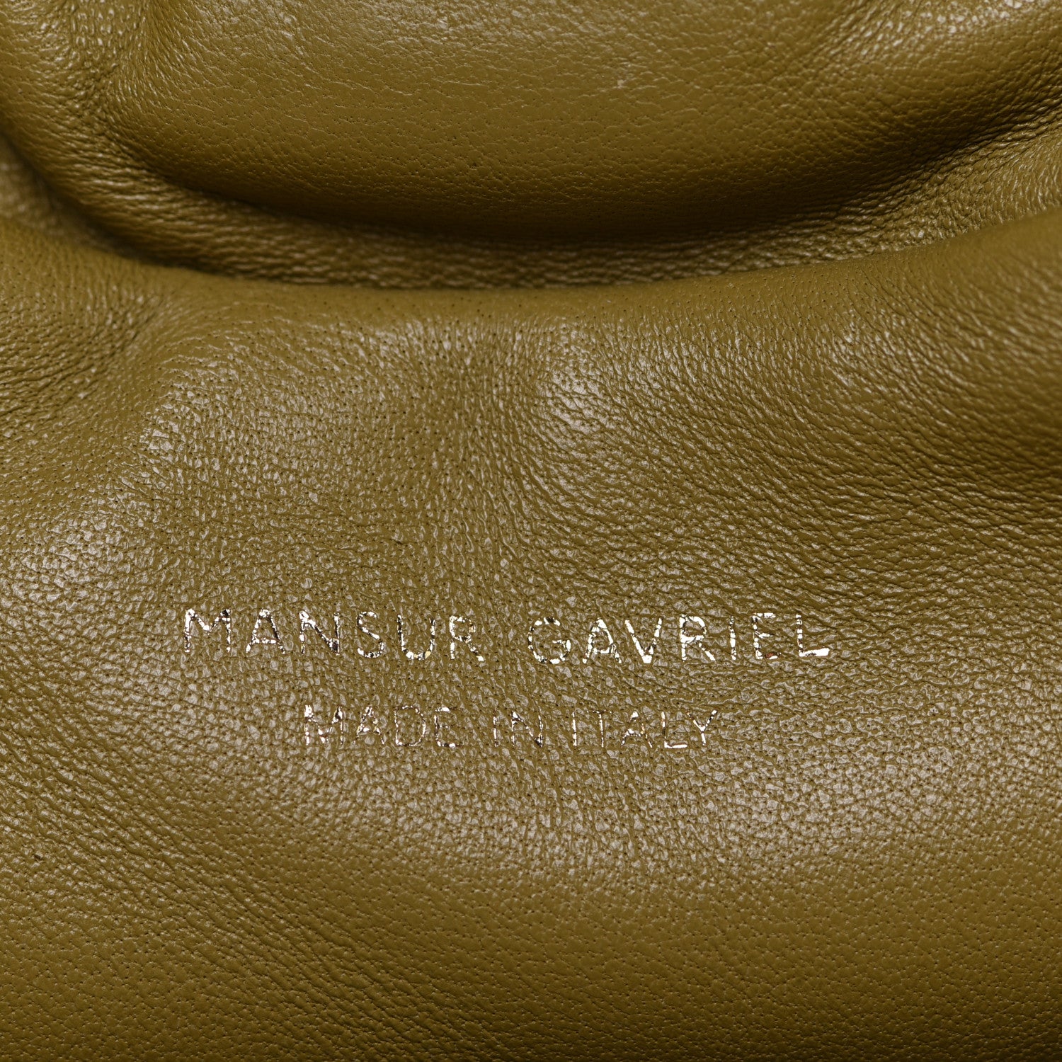 Mansur Gavriel Lambskin Cloud Mini Clutch Safari 5 of 8