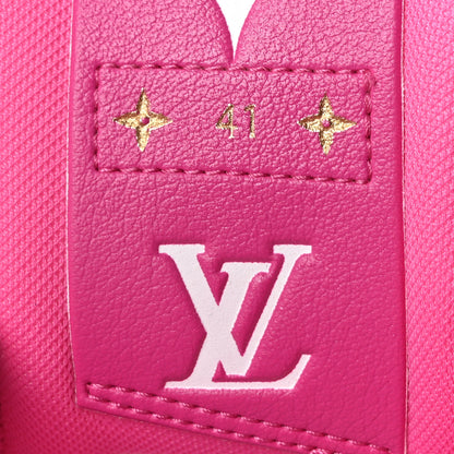 Louis Vuitton Calfskin Charlie Sneaker 41 Magenta 8 of 10