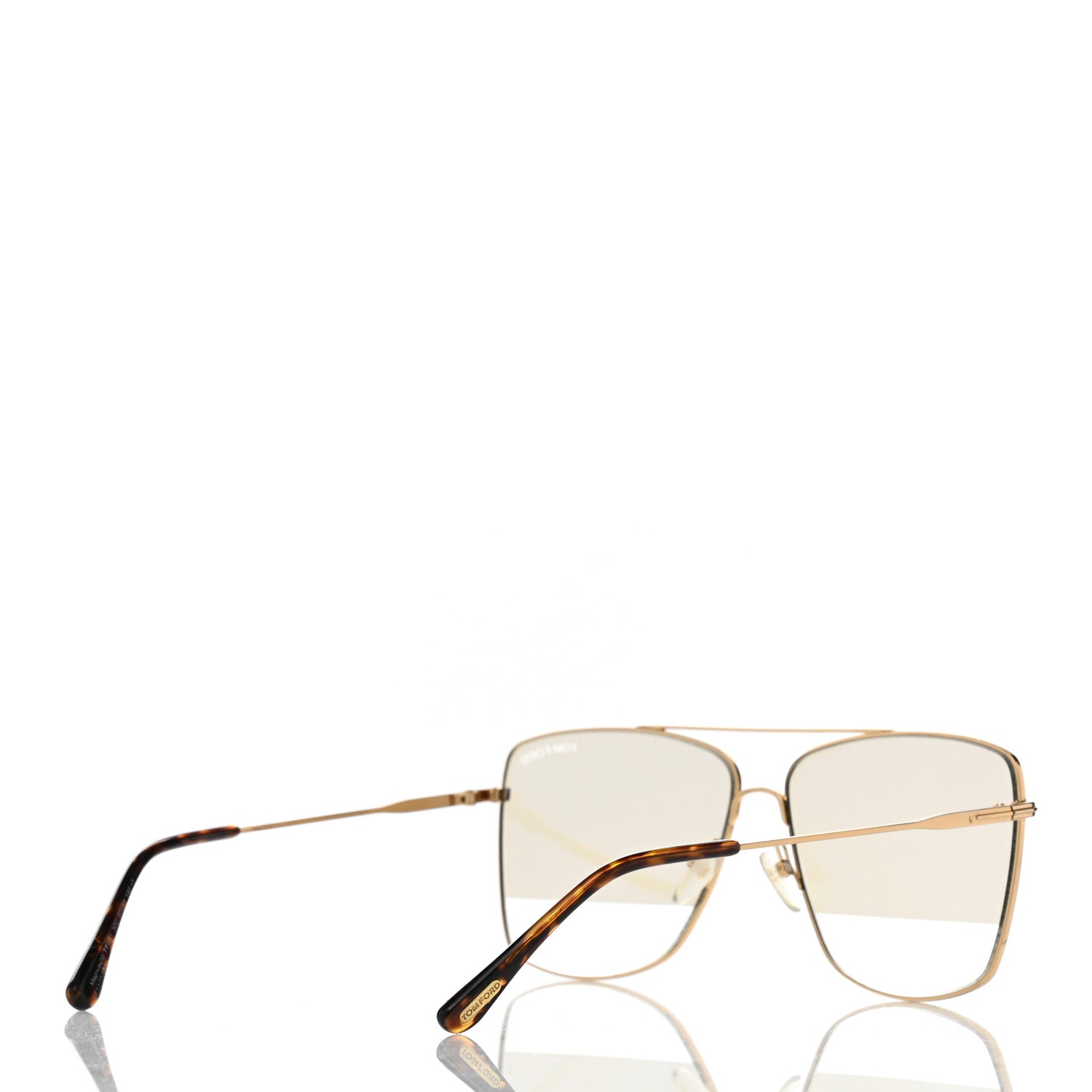 Tom Ford Magnus Aviator Sunglasses TF651 Gold 4 of 8