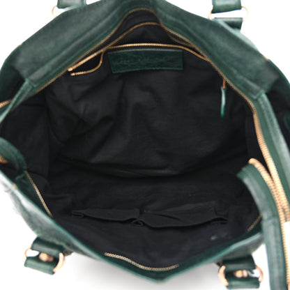 Balenciaga Agneau Giant 12 Gold Hardware City Poker Fonce 5 of 13