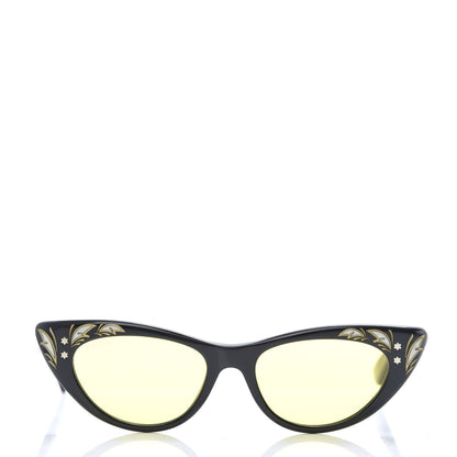 Gucci Acetate Cat Eye Sunglasses GG3807/S Black 2 of 8