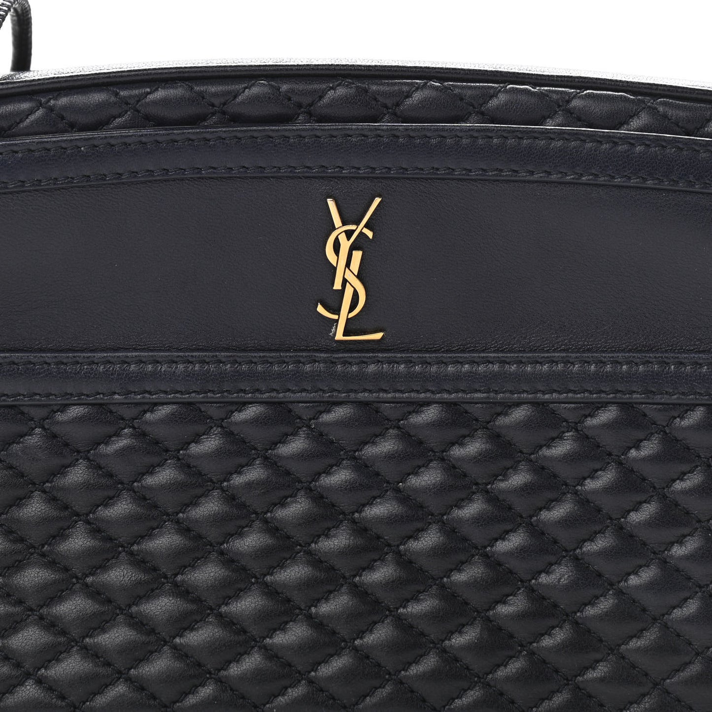 Lambskin Quilted Victoire Camera Bag Deep Marine