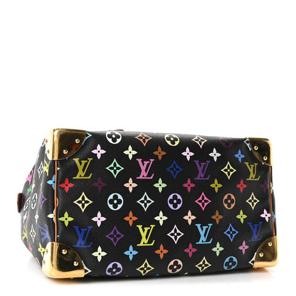 Louis Vuitton Monogram Multicolor Speedy 30 Black 4 of 9
