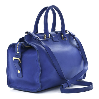 Saint Laurent Calfskin Small Classic Y Cabas Royal Blue 3 of 13
