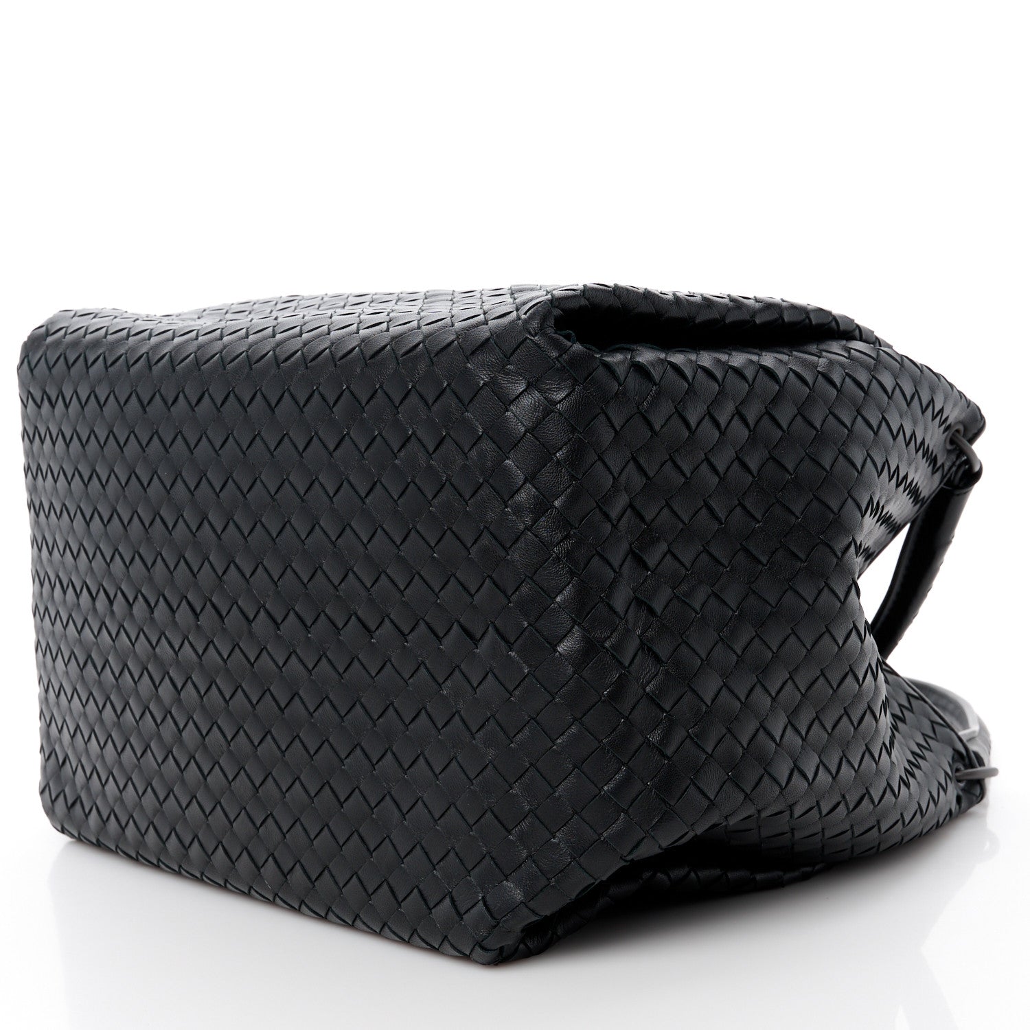 Bottega Veneta Nappa Intrecciato Parachute Bag Black 12 of 12