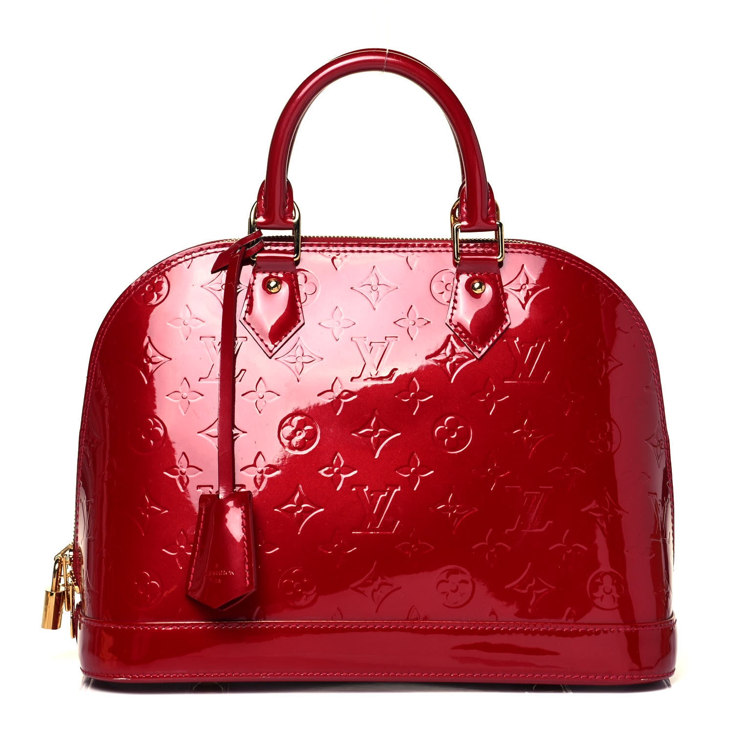 Louis Vuitton Vernis Alma PM Pomme D'Amour 1 of 9