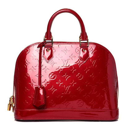 Louis Vuitton Vernis Alma PM Pomme D'Amour 1 of 9