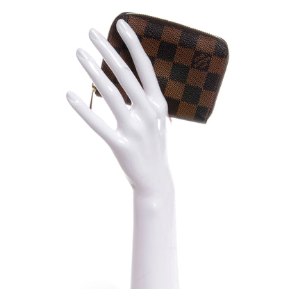 Louis Vuitton Damier Ebene Zippy Coin Purse 2 of 8