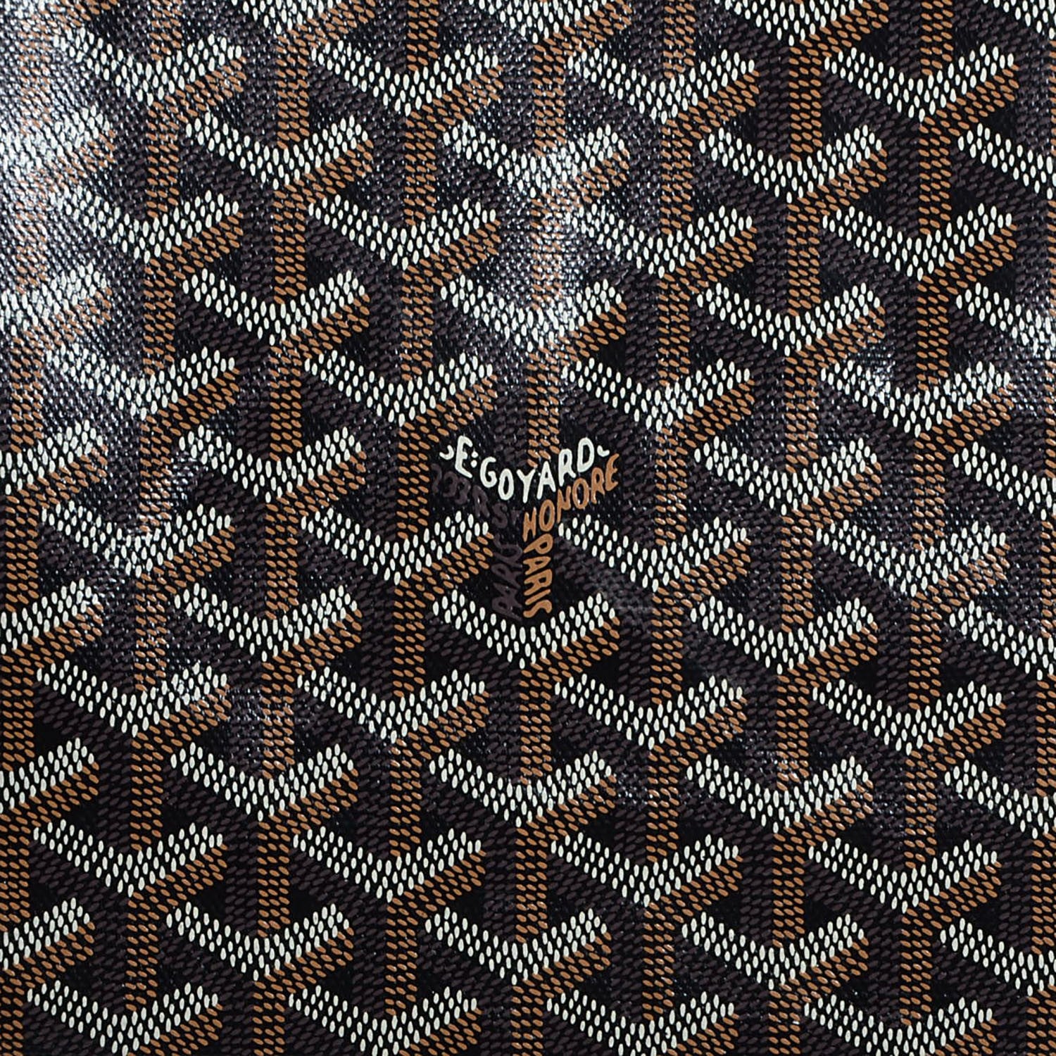 Goyard Goyardine Saint Louis GM Black Gold 9 of 9