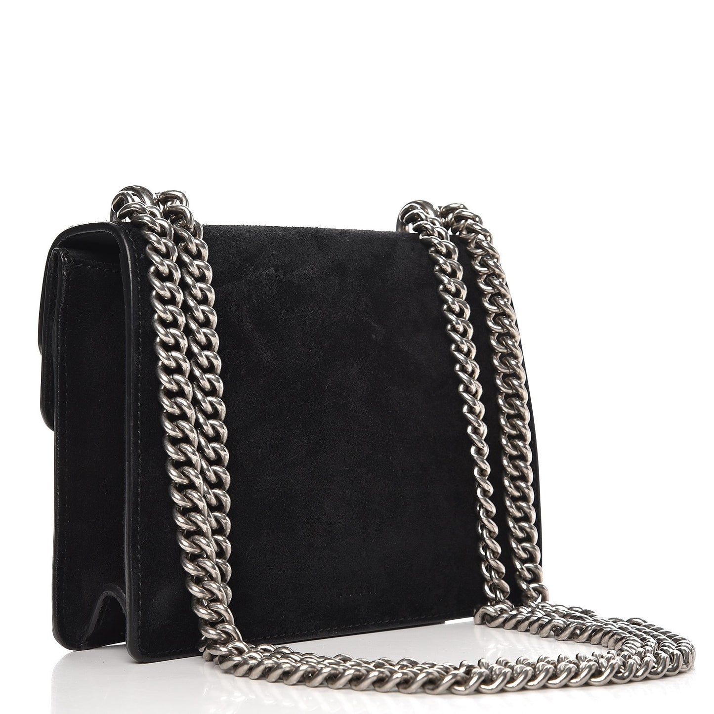 Suede Mini Dionysus Shoulder Bag Black