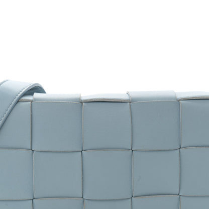 Bottega Veneta Nappa Maxi Intreccio Cassette Bag Pale Blue 8 of 10