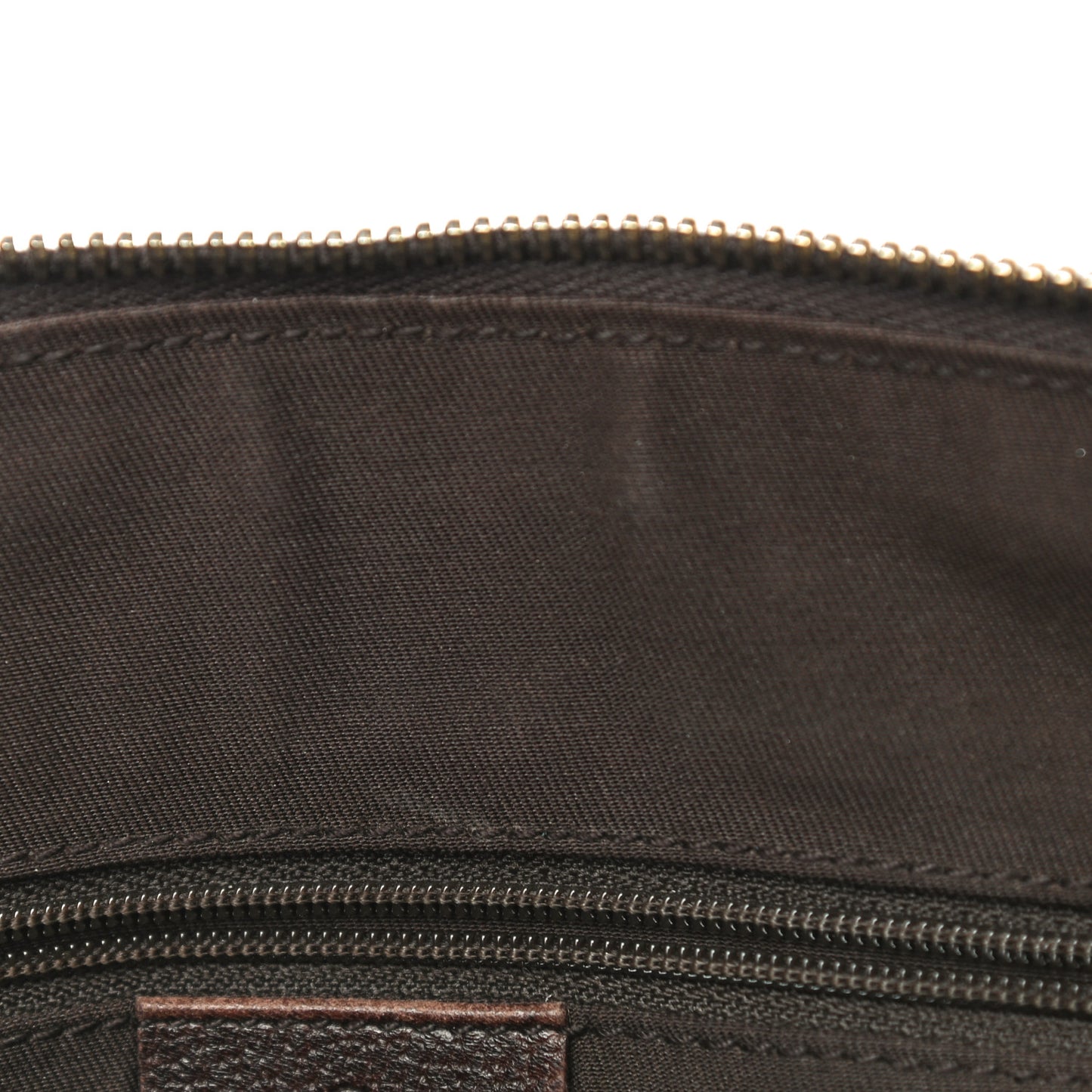 Monogram Small Abbey Tote Dark Brown