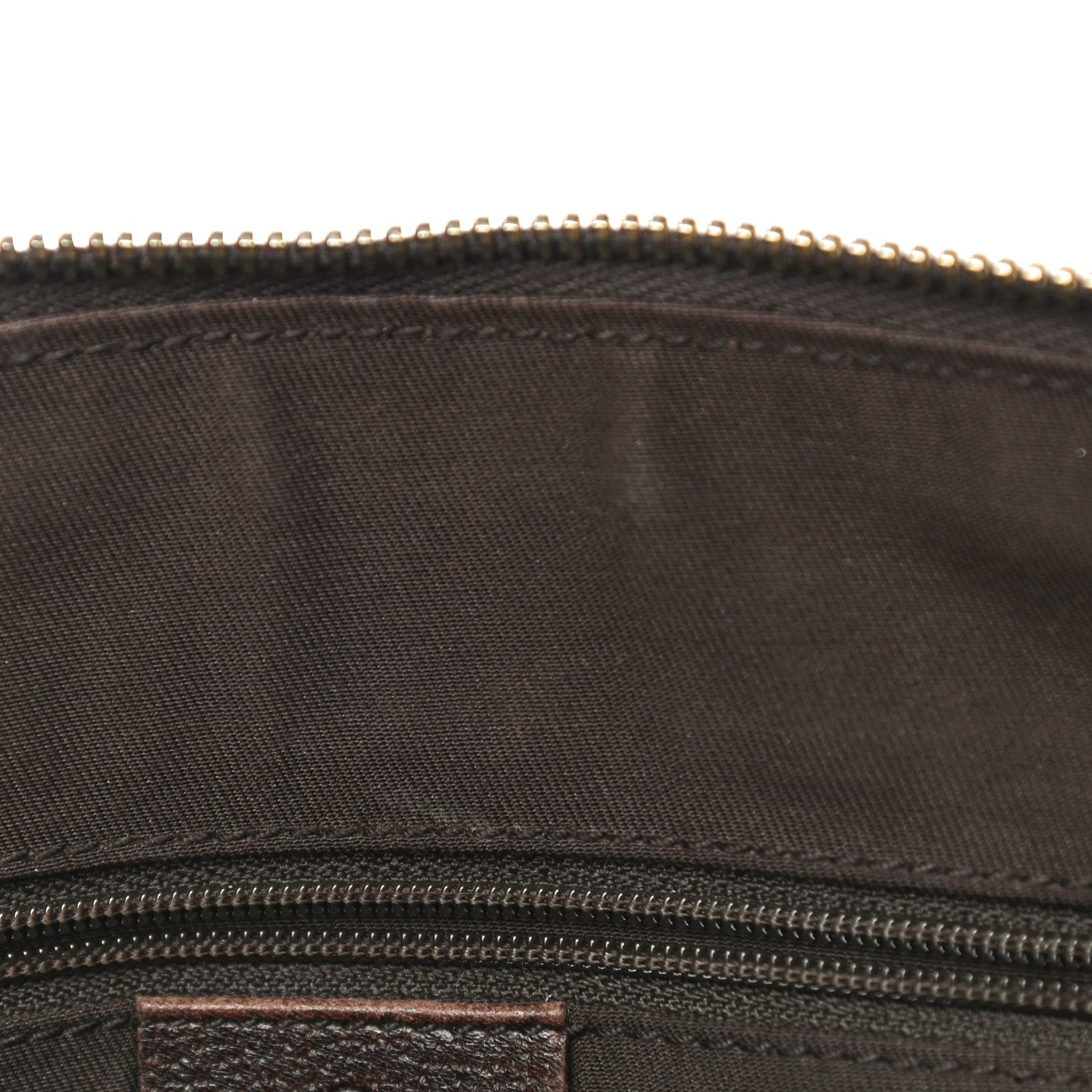 Gucci Monogram Small Abbey Tote Dark Brown 17 of 33