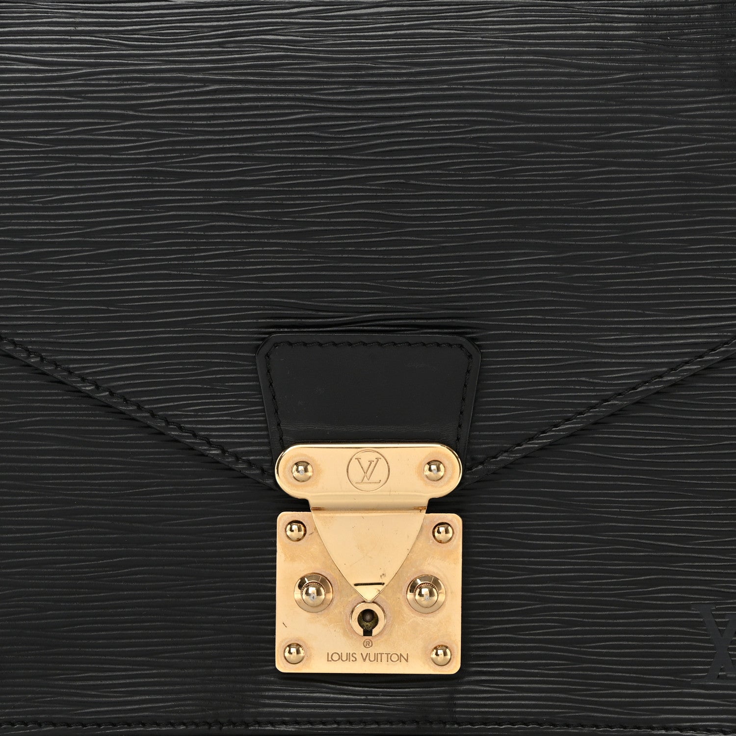 Louis Vuitton Epi Monceau Black 7 of 12