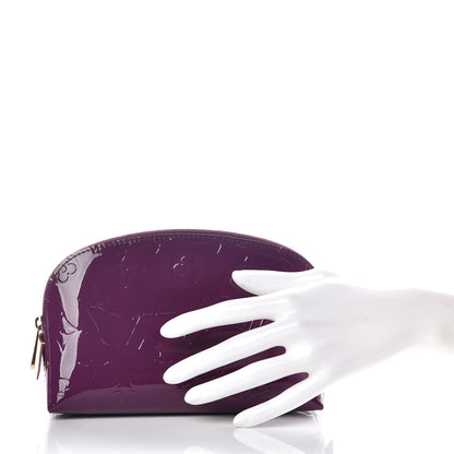Louis Vuitton Vernis Cosmetic Pouch Amethyste 2 of 9