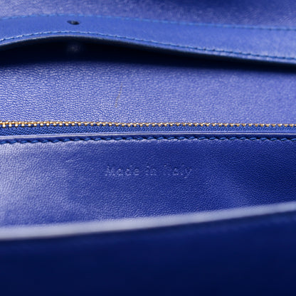 Celine Box Calfskin Medium Classic Box Flap Bag Indigo 7 of 16
