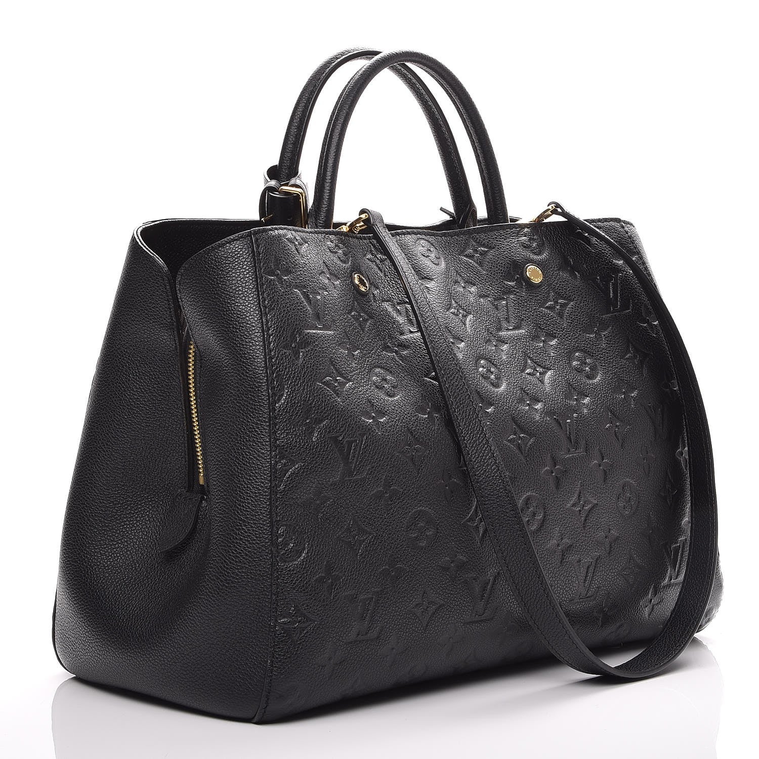 Louis Vuitton Empreinte Montaigne GM Black 4 of 9