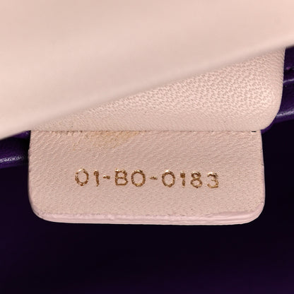 Christian Dior Lambskin Cannage Large Miss Dior Flap Rose Poudre 7 of 15
