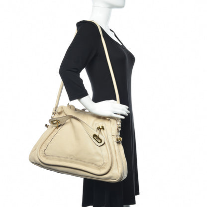 Chloe Calfskin Large Paraty Biscotti Beige 2 of 9