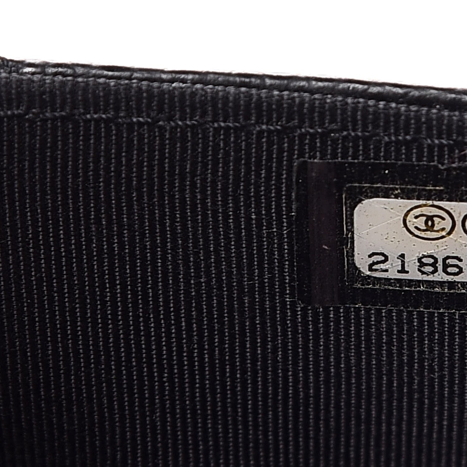 Chanel Caviar Quilted Wallet On Chain WOC Black 7 of 8
