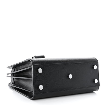 Saint Laurent Grained Calfskin Nano Sac De Jour Black 4 of 11