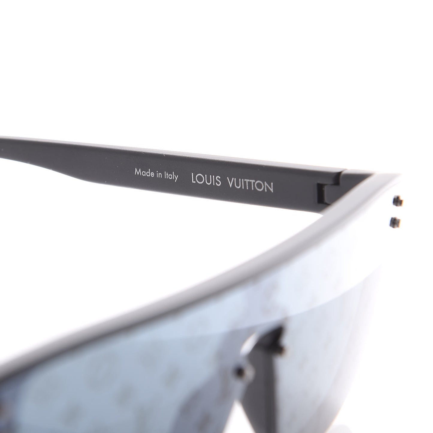 Acetate LV Waimea Square Sunglasses Z1082W Black