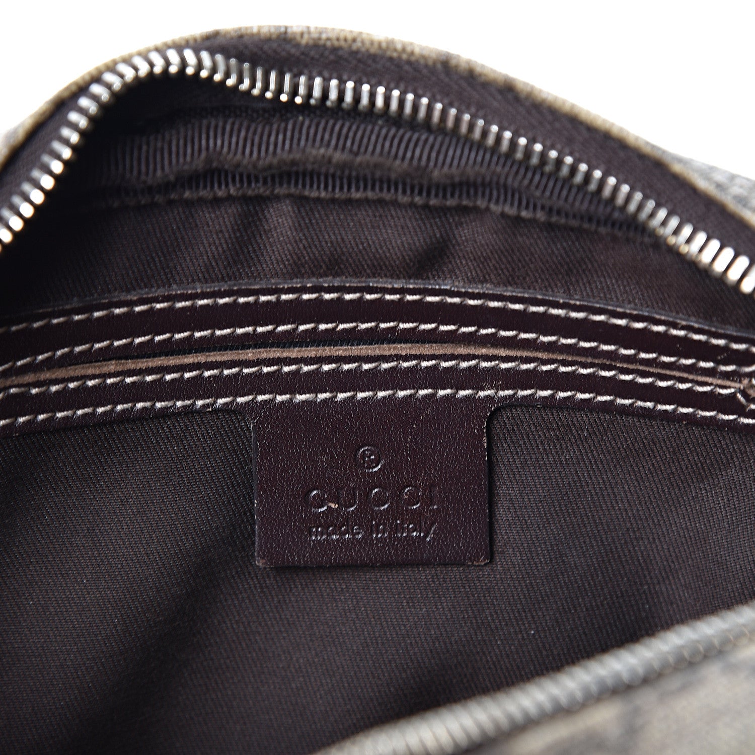 Gucci GG Plus Monogram Small Shoulder Bag Dark Brown 5 of 10