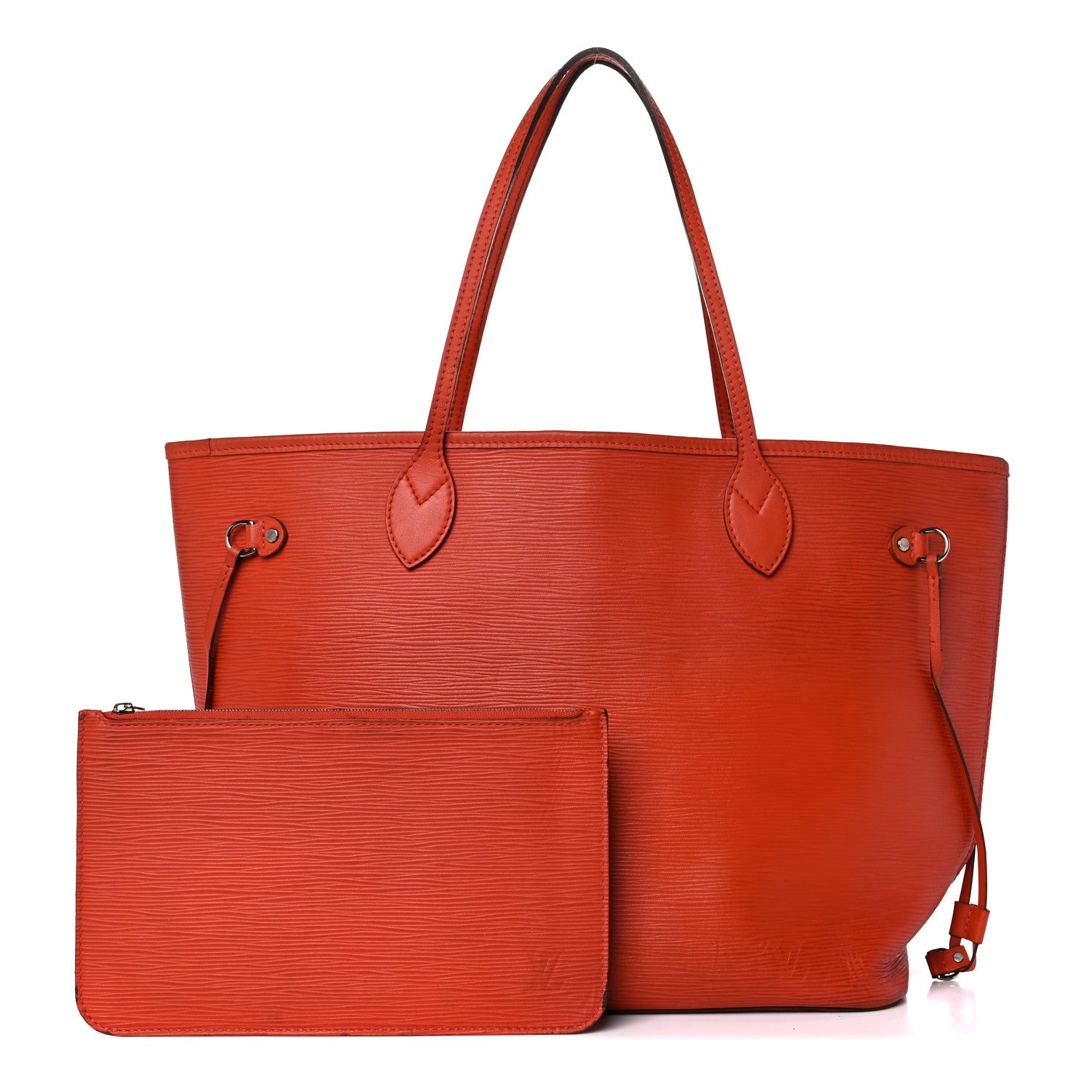 Louis Vuitton Epi Neverfull MM Piment 1 of 33