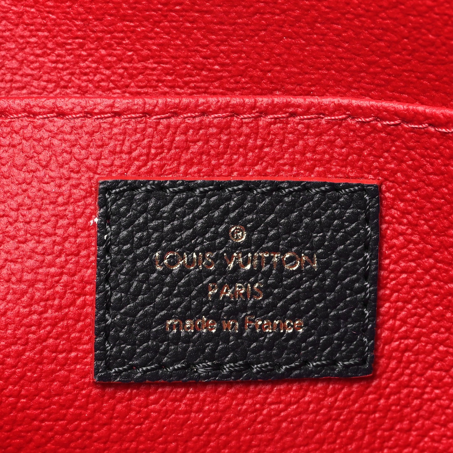 Empreinte Monogram Toiletry Pouch 26 Marine Rouge