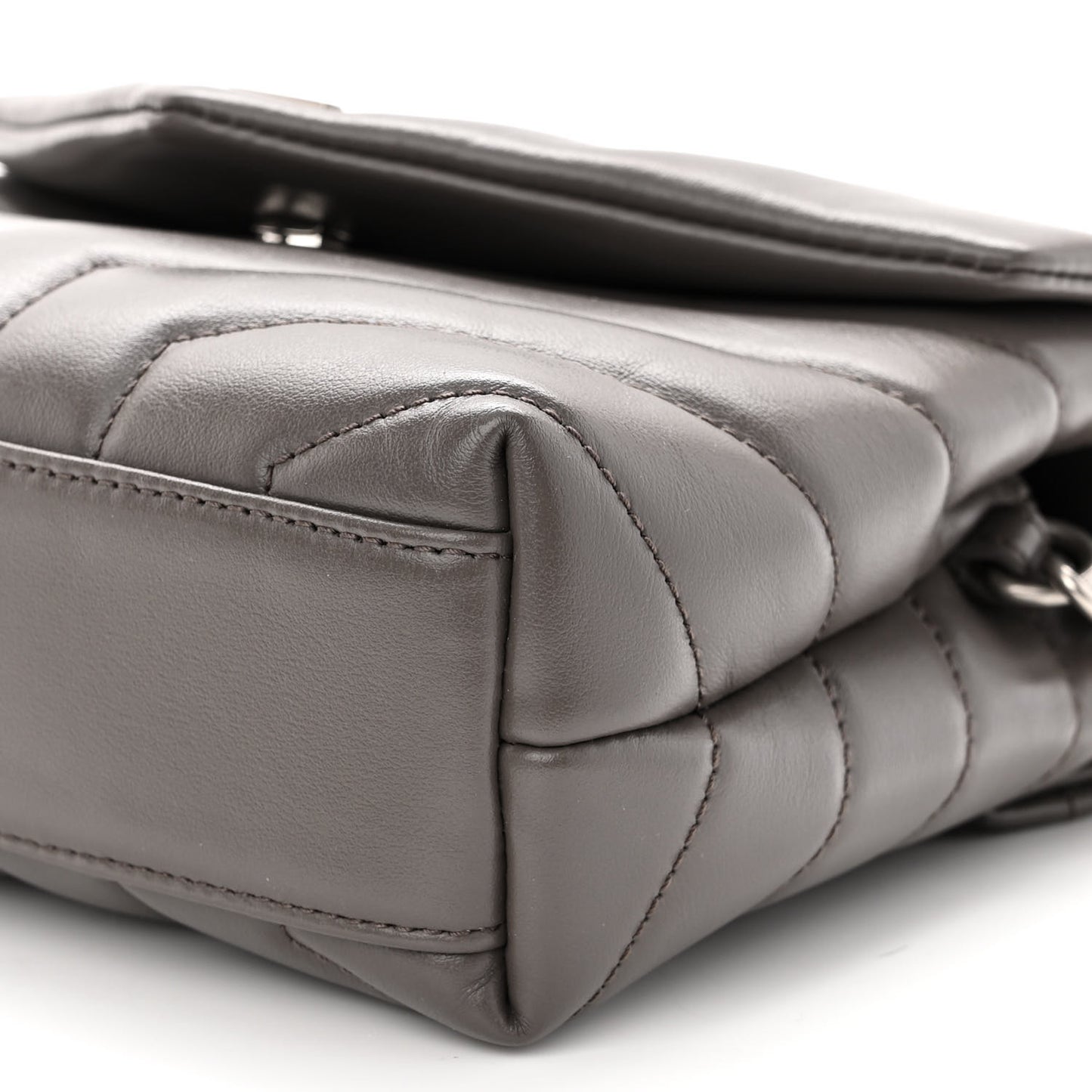 Calfskin Y Quilted Monogram Toy Loulou Crossbody Bag Storm