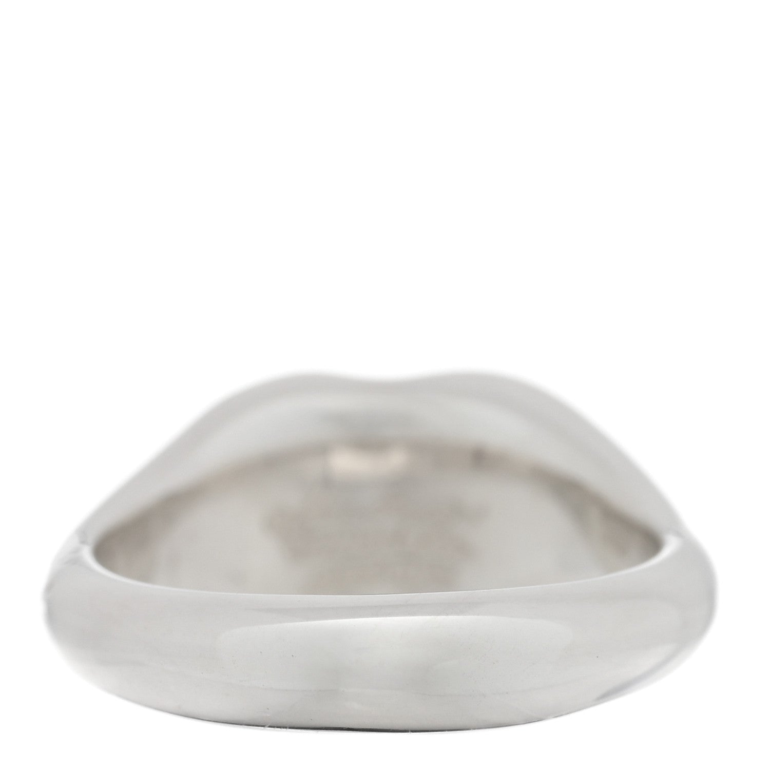 Tiffany Sterling Silver Elsa Peretti Full Heart Ring 49 4.75 3 of 5