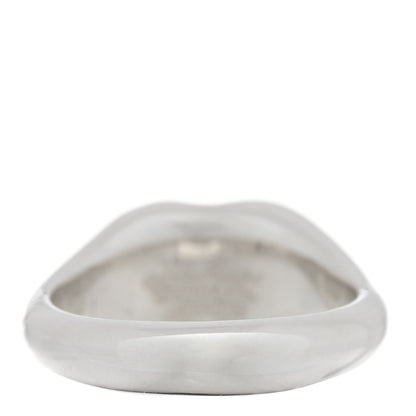 Tiffany Sterling Silver Elsa Peretti Full Heart Ring 49 4.75 3 of 5