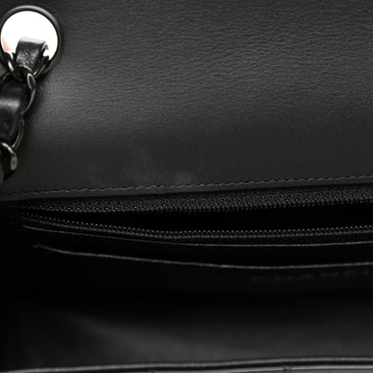 Chanel Patent Calfskin Quilted Mini Rectangular Flap So Black 10 of 10