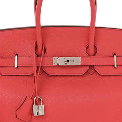 Hermes Togo Birkin 35  Bougainvillea 8 of 17