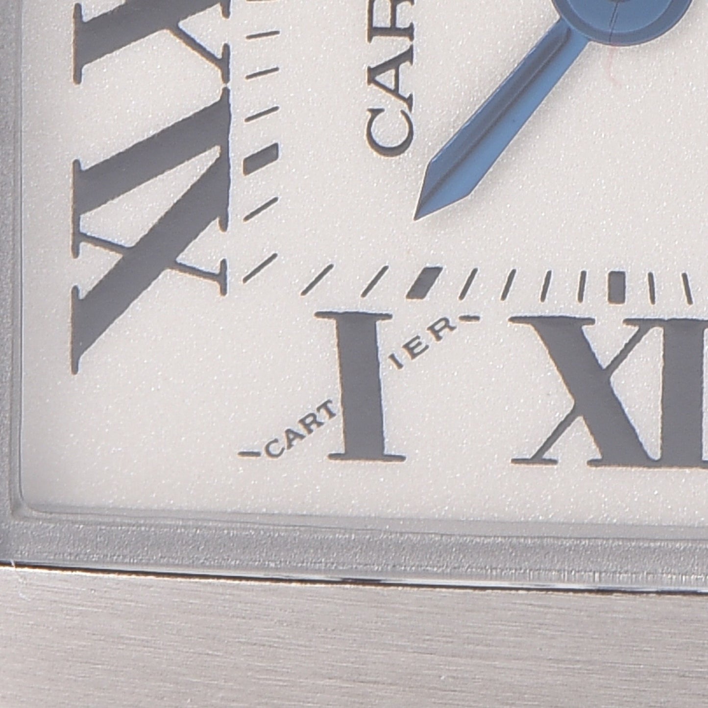 Stainless Steel 20mm Tank Francaise Quartz Watch