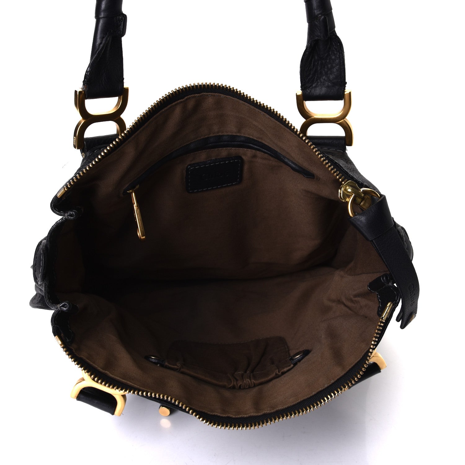 Chloe Calfskin Medium Marcie Satchel Black 4 of 5