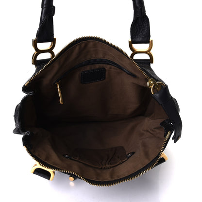 Chloe Calfskin Medium Marcie Satchel Black 4 of 5