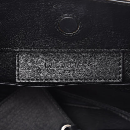 Balenciaga Grained Calfskin Papier Mini A4 Zip Around Tote Black 13 of 15