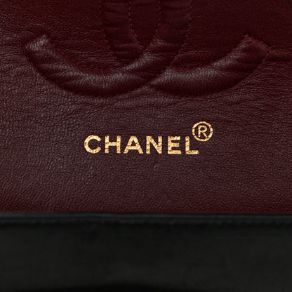 Chanel Lambskin Quilted Medium Double Flap Black 6 of 11