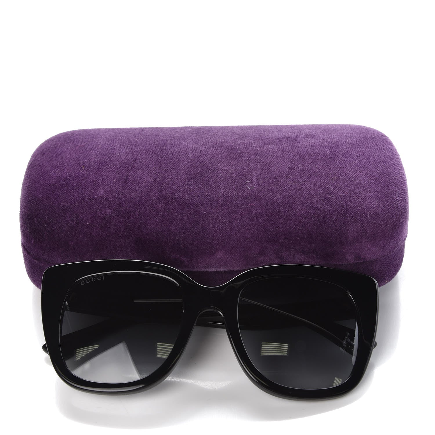 Gucci Cat Eye Optyl GG0163S Sunglasses Black 7 of 7