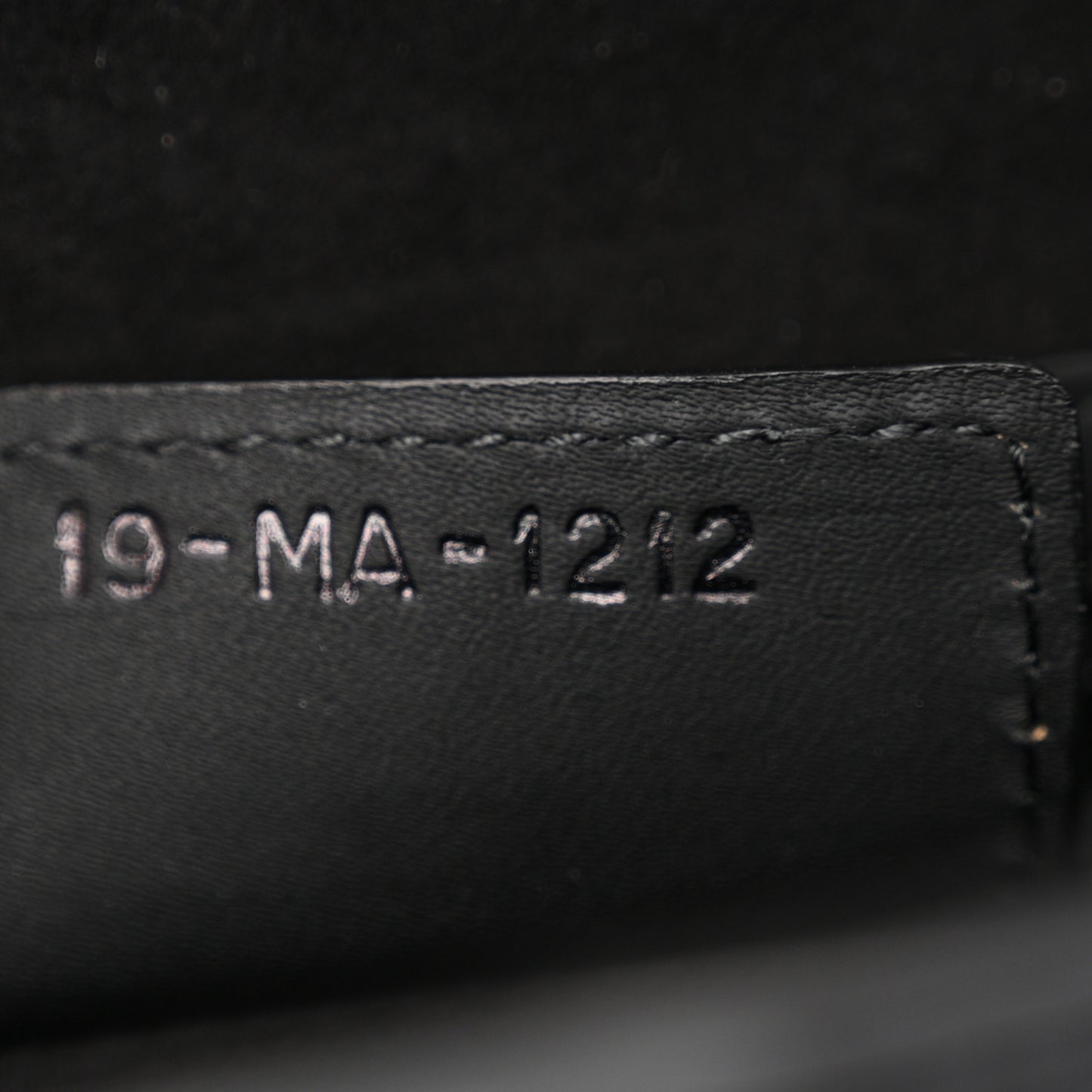 Ultra Matte Calfskin Saddle Bag With Strap Black Black
